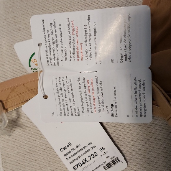 Anita  5704 Post mastectomy bra NWT - Picture 3 of 3